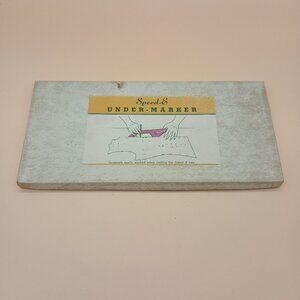 Vintage Speed-E Under-Marker Garment Marker 1950's Used